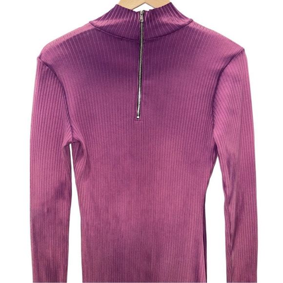 Cotton Citizen contrasting dye long-sleeved dress - Picture 9 of 13